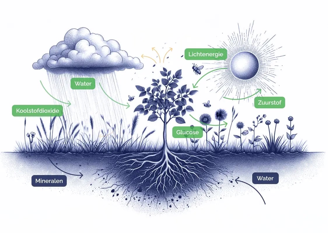 Hoeveel CO2 neemt een boom op?